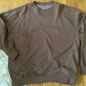 Brown Brandy Melville crewneck